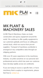Mobile Screenshot of mkplant.com